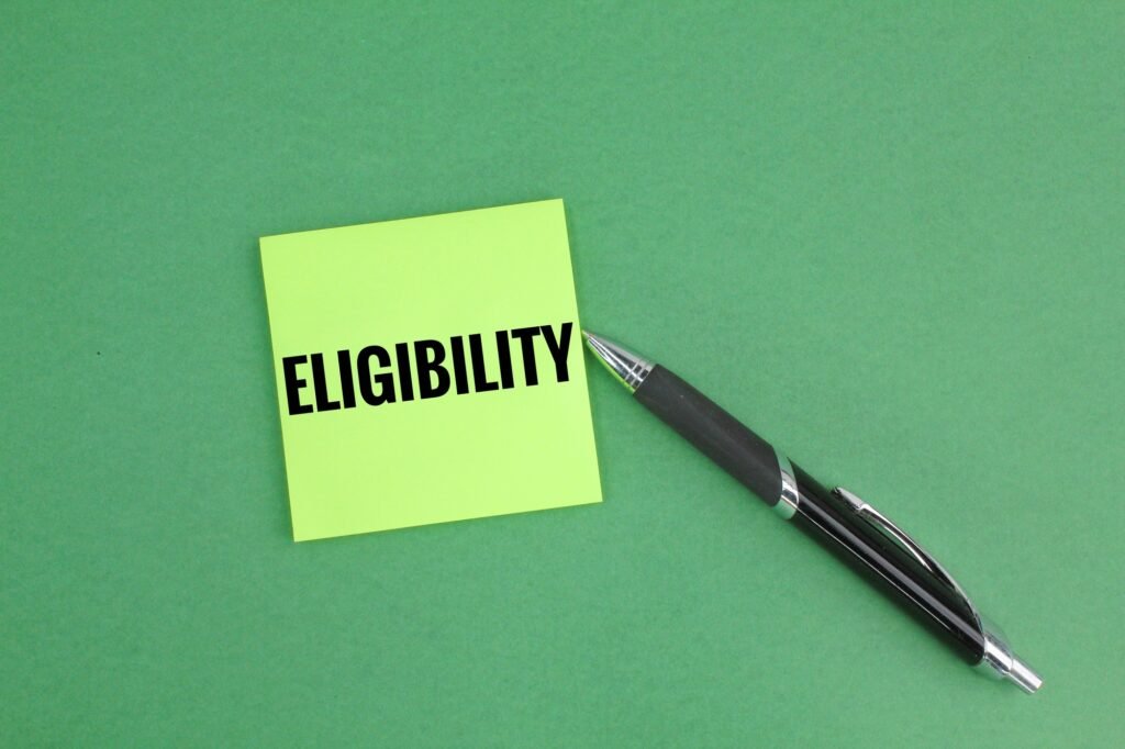 colored pen and paper with the word Eligibility.